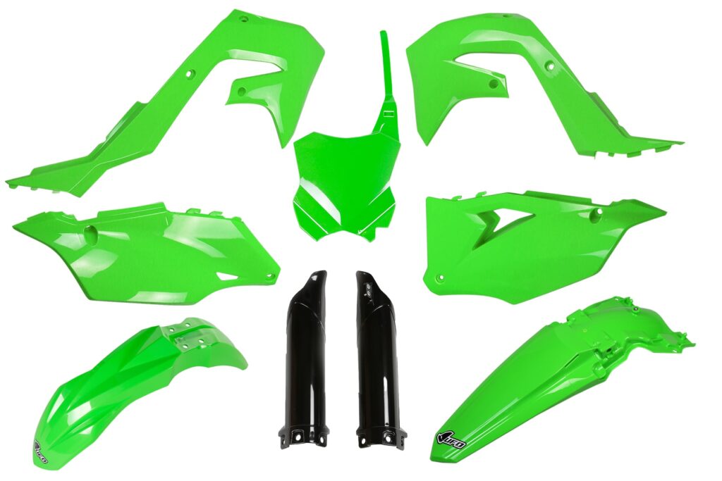 Kawasaki KX Green Plastic Kit Min.jpg